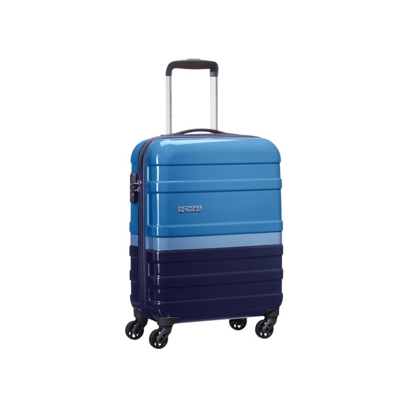 Kabinový kufr American Tourister PASADENA SPINNER 55 FL - 29,5 l - modrý