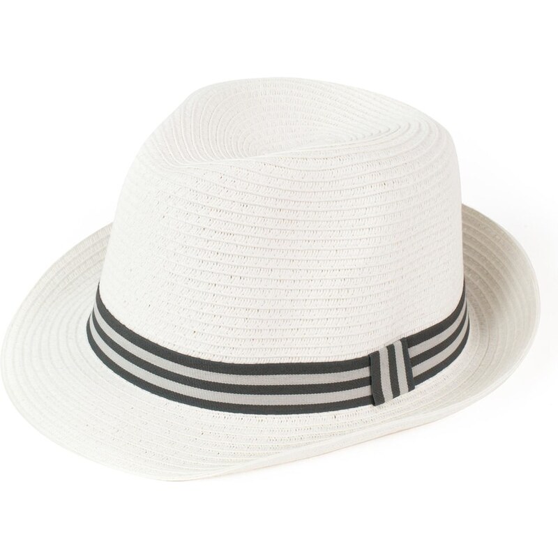 Art of Polo Měkký trilby klobouk na léto bílý