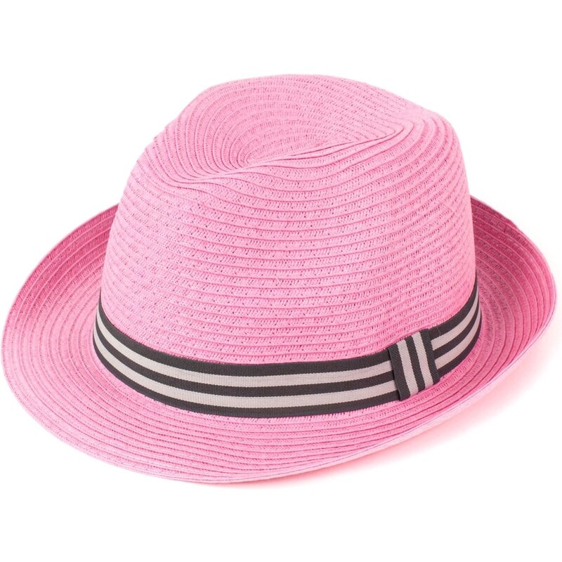 Art of Polo Měkký trilby klobouk na léto růžový