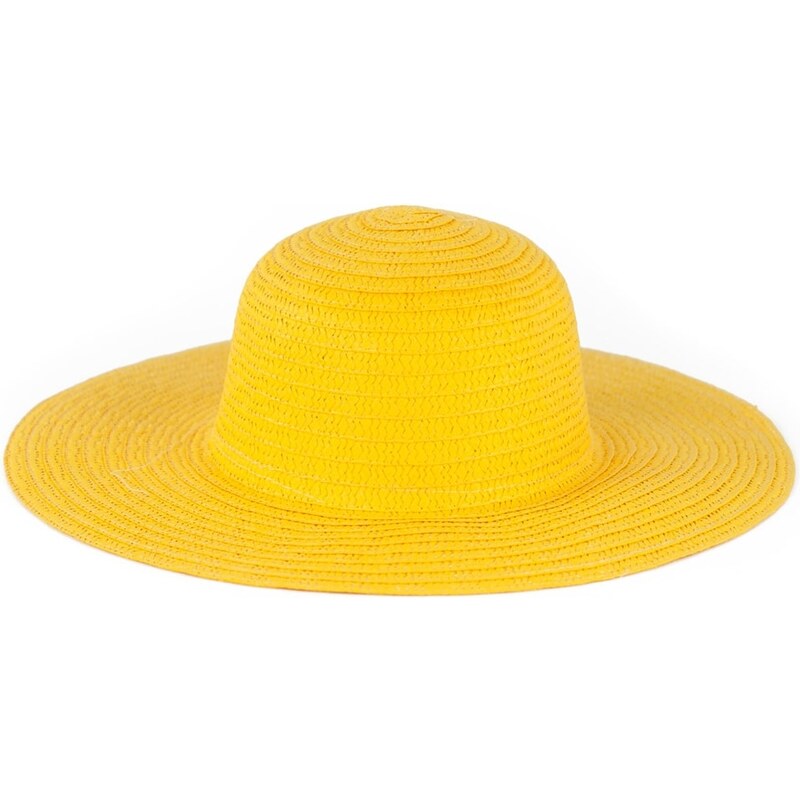 Art of Polo Dámský plážový klobouk žlutý