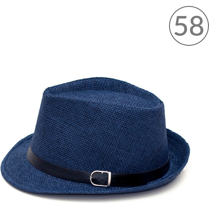 Art of Polo Letní klobouk Trilby Classic modrý