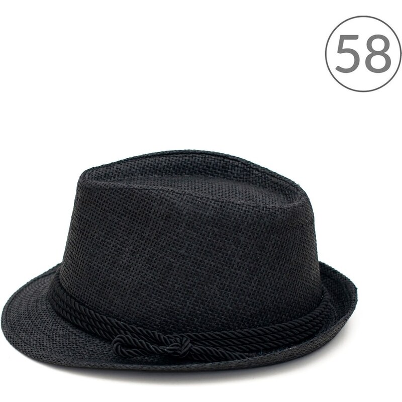 Art of Polo Trilby klobouk se šňůrkou černý