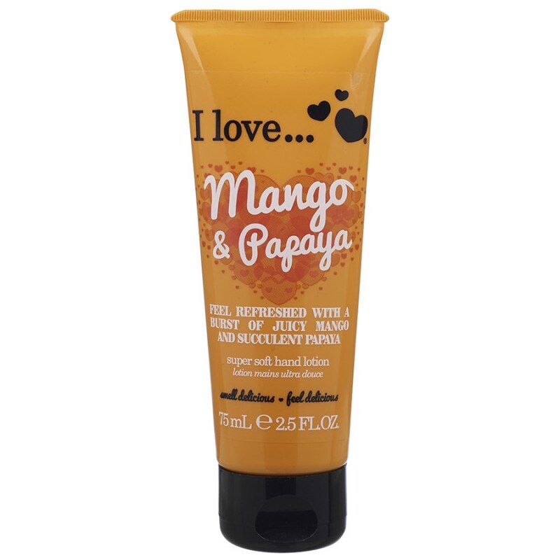 I LOVE cosmetics krém na ruce MANGO & PAPAYA 75 ml