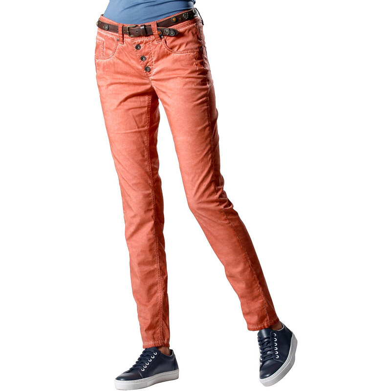 Kalhoty Ascari oranžová