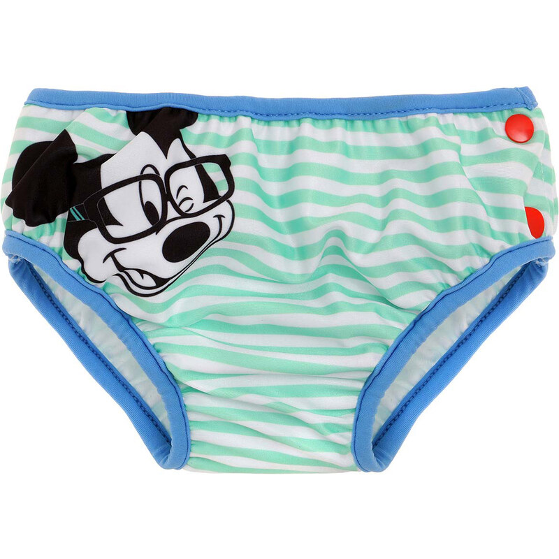 Disney Chlapecké plavky Mickey Mouse - zeleno-bílé
