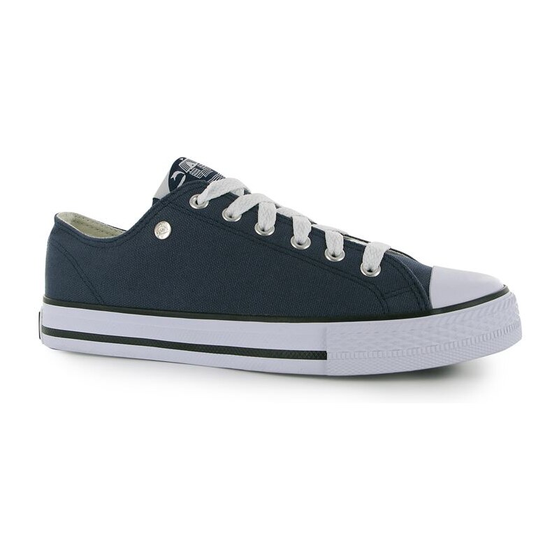 Dunlop Canvas Low Junior Trainers Navy 3