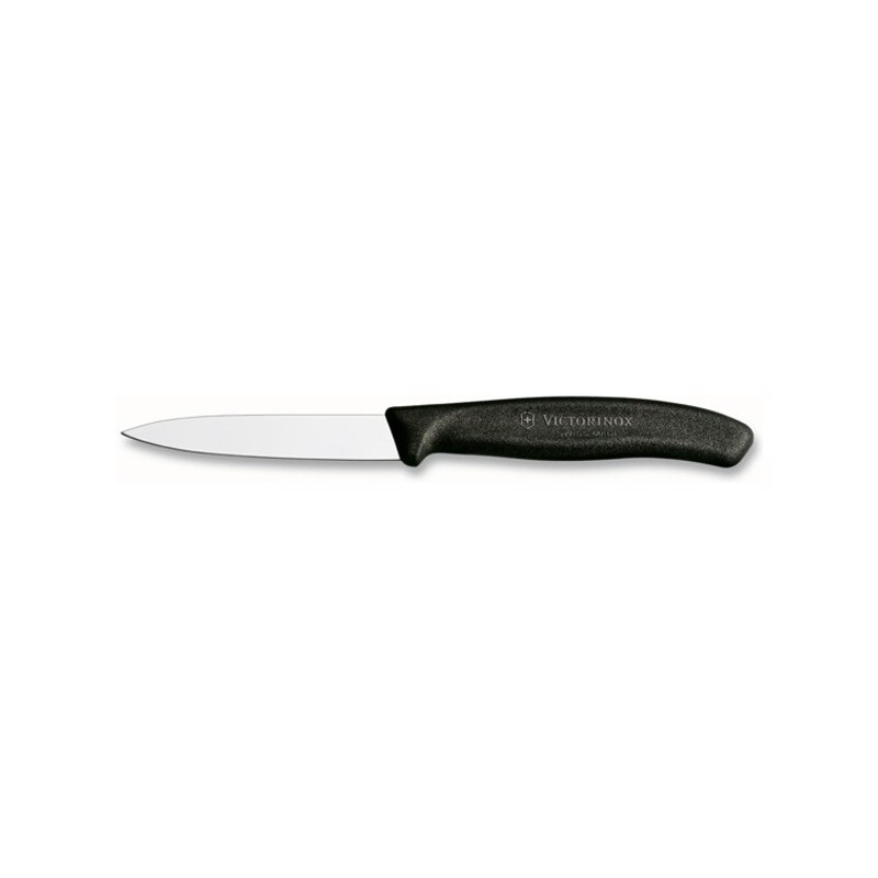 VICTORINOX nůž na zeleninu 6.7603 10 cm vlnité ostří černá