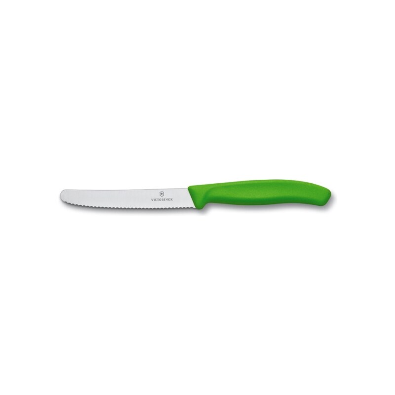 VICTORINOX nůž na rajčata 11cm 6.7836.L114 11 cm zelená