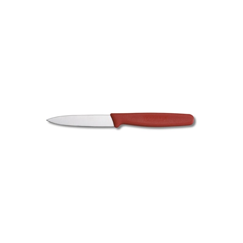 VICTORINOX nůž na zeleninu 5.0601 8 cm rovné ostří/červená