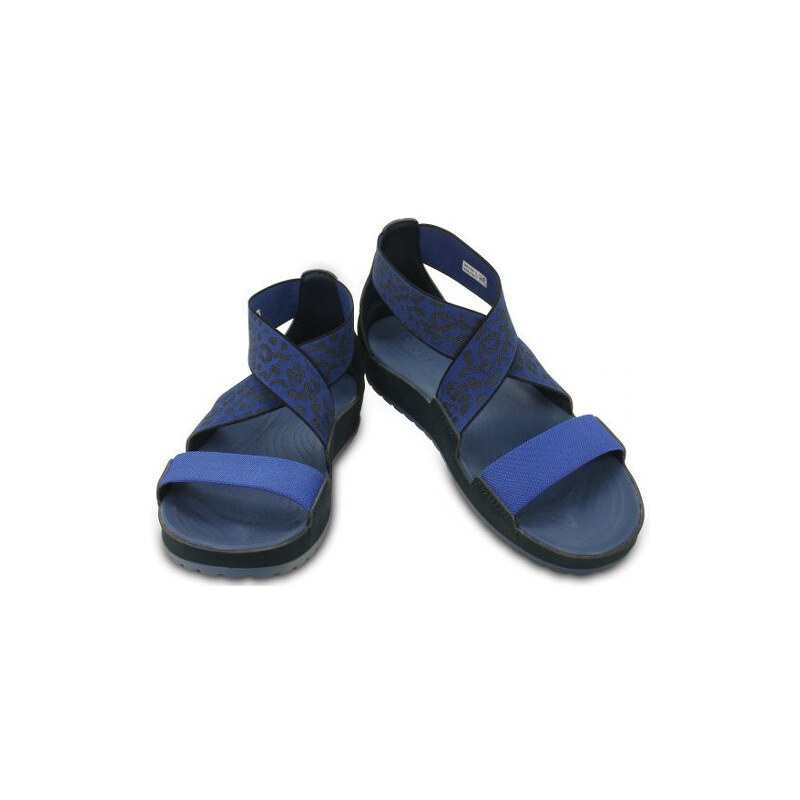 Crocs Dámské sandály Crocs Anna Ankle Strap Sandal Navy/Bijou Blue 203001-42t