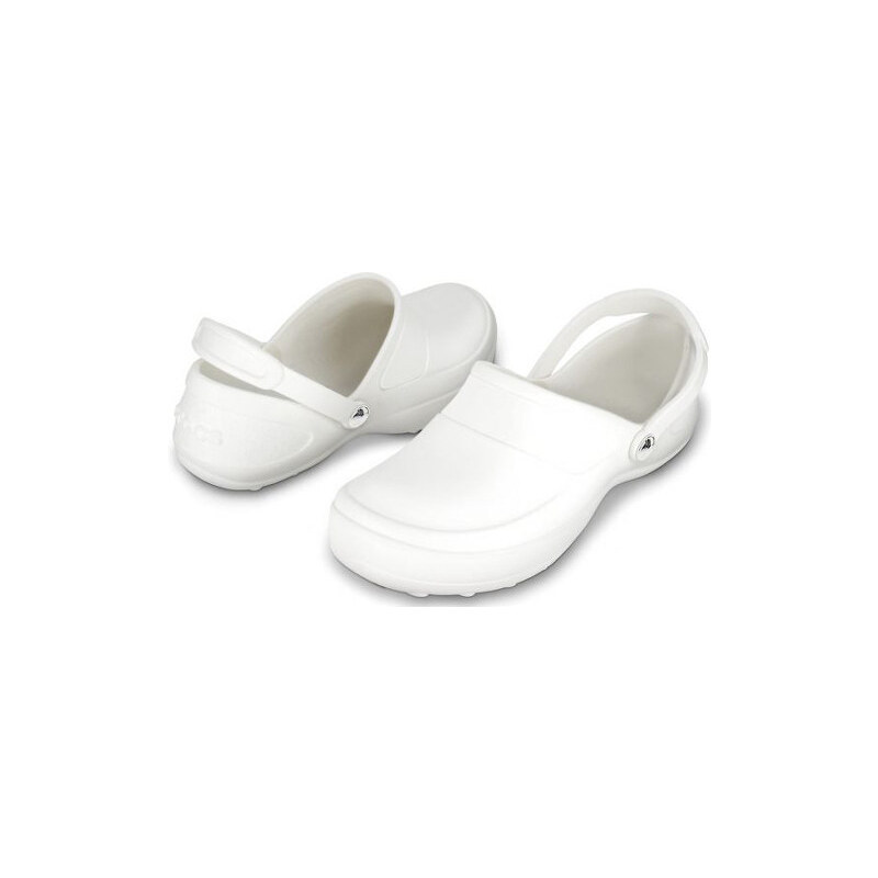Crocs Dámské pantofle Mercy Work White/White 10876-143
