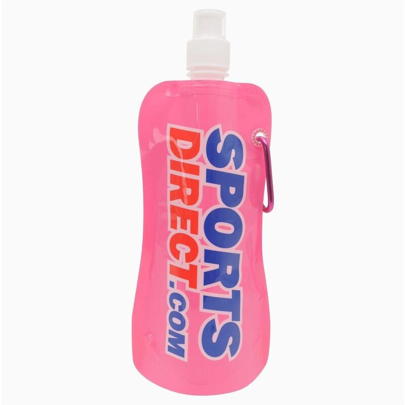 SportsDirect Folding Water Bottle Pink N