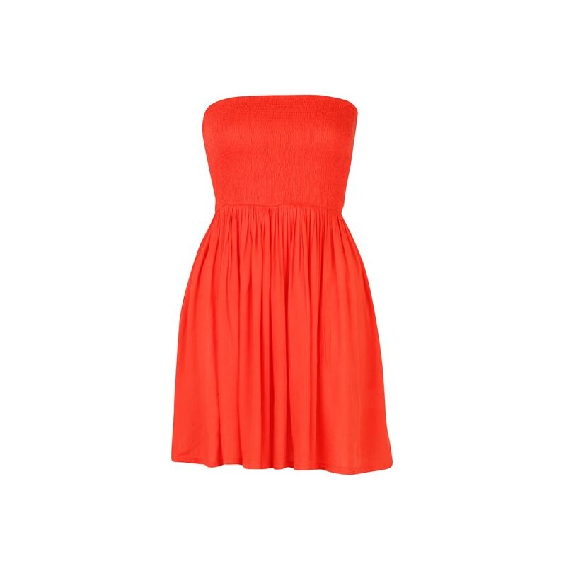 Rock and Rags Band Beach Dress Coral 14 (L)