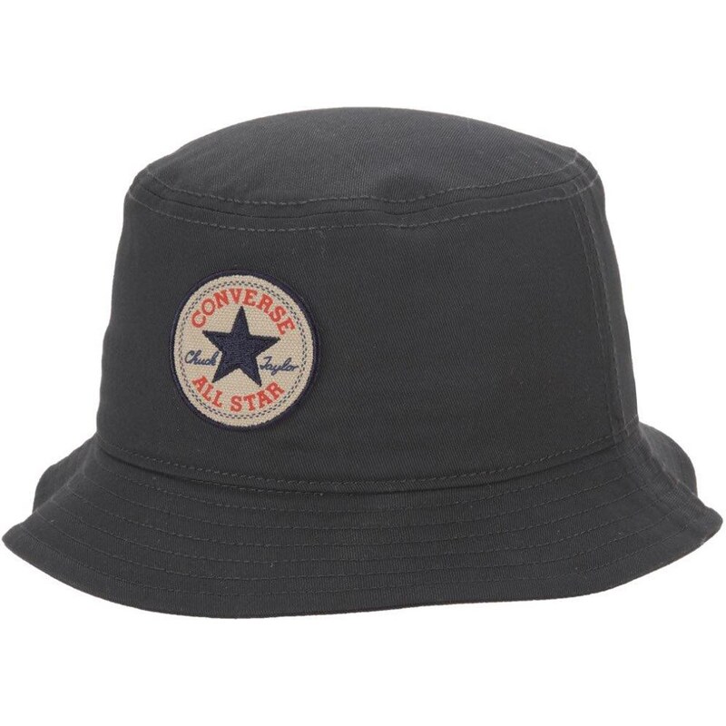 Converse Patch Bucket Hat Charcoal