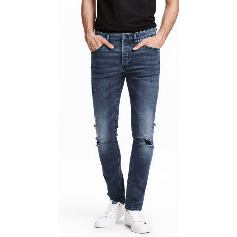 H&M Skinny Low Trashed Jeans