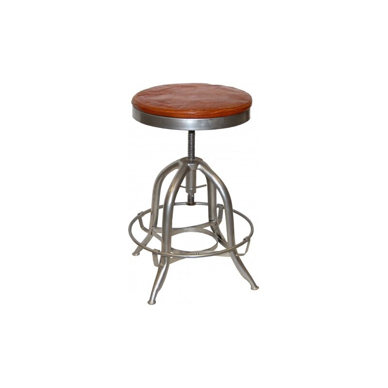 Industrial style, Otočná stolička v industriálnom štýle 66x40cm (920)