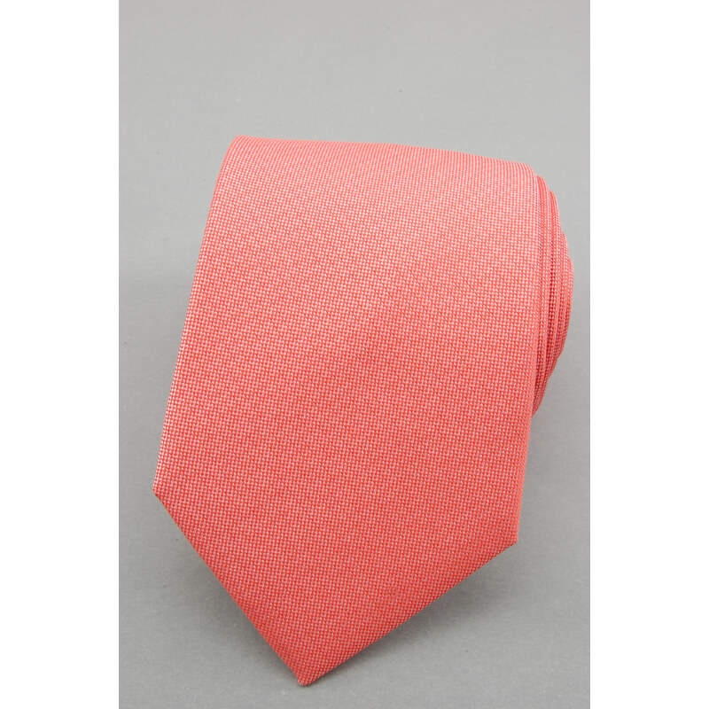 Avantgard Korálová kravata s nenápadnými proužky