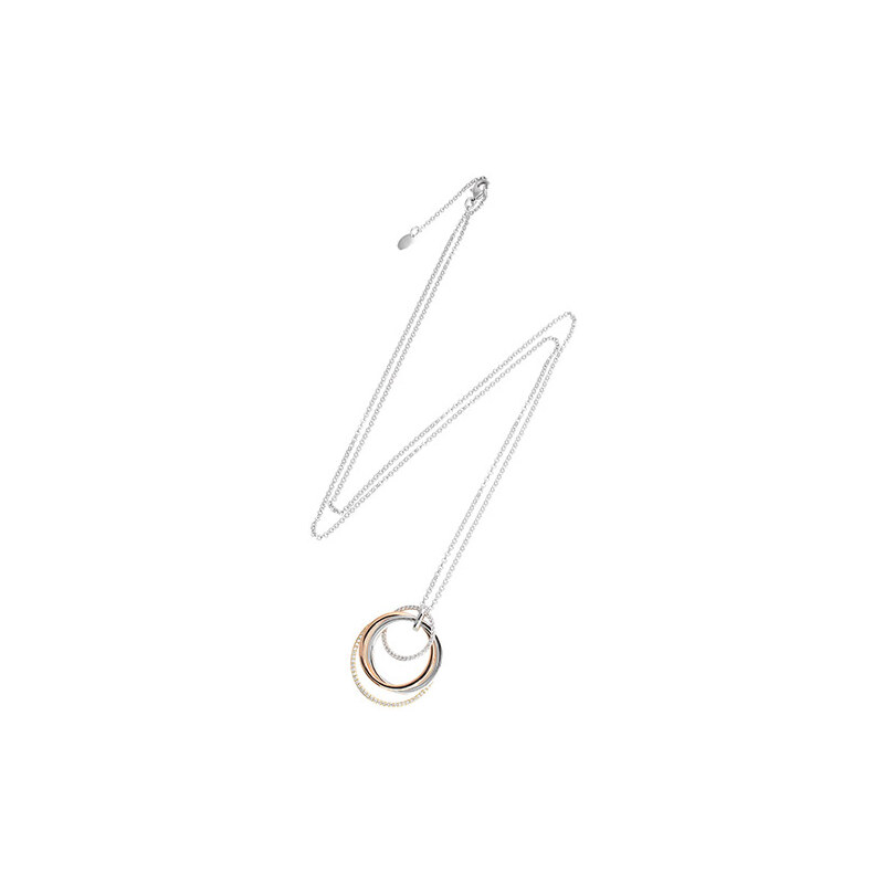 Esprit Kruhový náhrdelník se zirkony