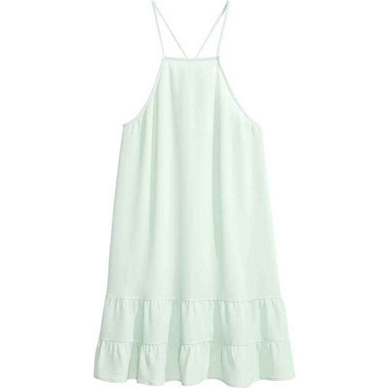 H&M Krepové šaty s volány