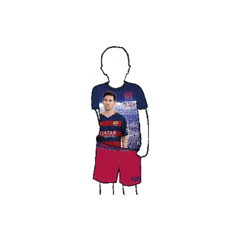 Dětské pyžamo BARCELONA FC Messi short