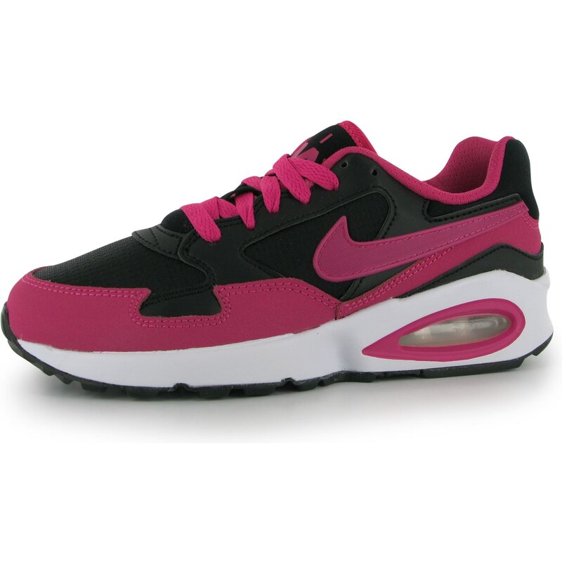 Nike Air Max ST Girls Trainers Black/Pink/Wht