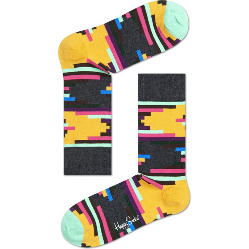 Happy Socks ponožky s barevnými proužky