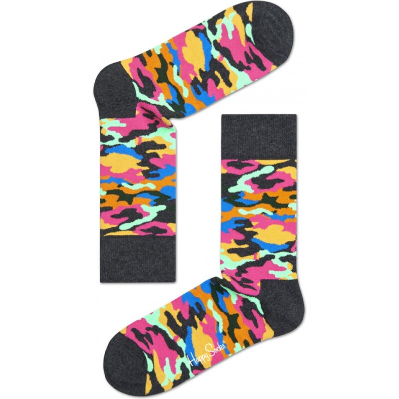 Happy Socks ponožky barevné maskáčové