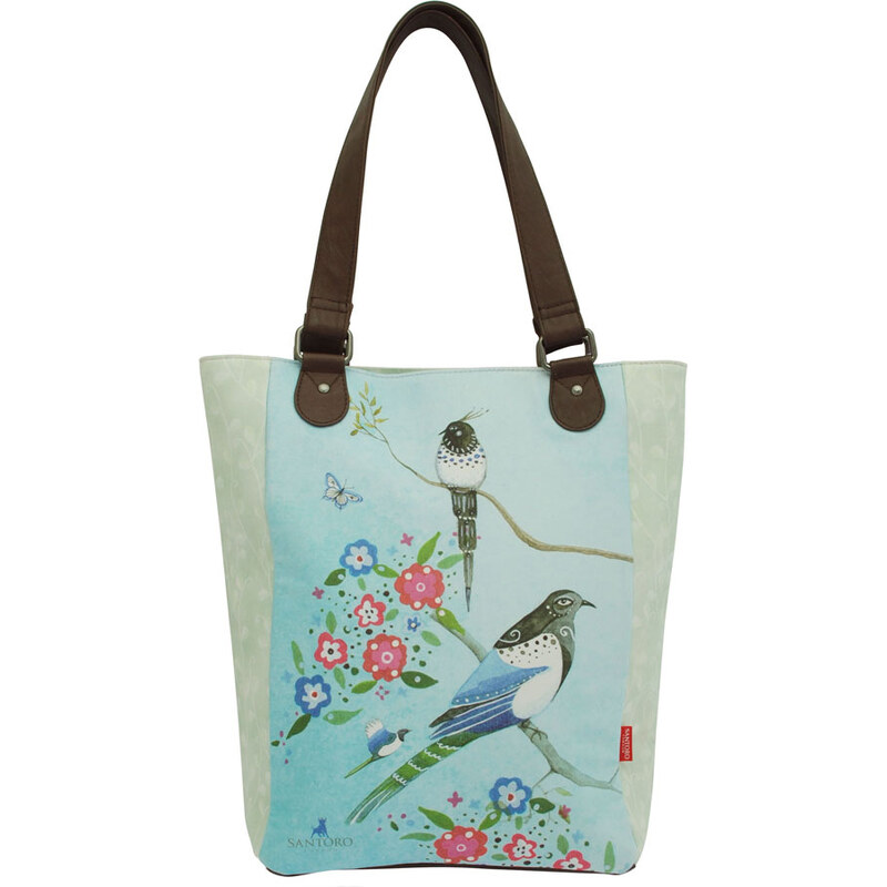 Santoro taška na nákupy Watercolour Birds