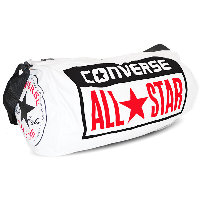 Converse sportovní taška bílá
