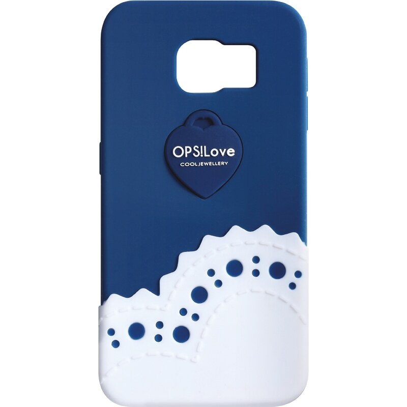 Ops! Objects modrý obal na Samsung Galaxy S6