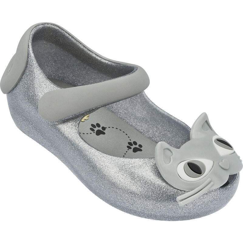 Dětské boty Mini Melissa Ultragirl II Silver/Glitter