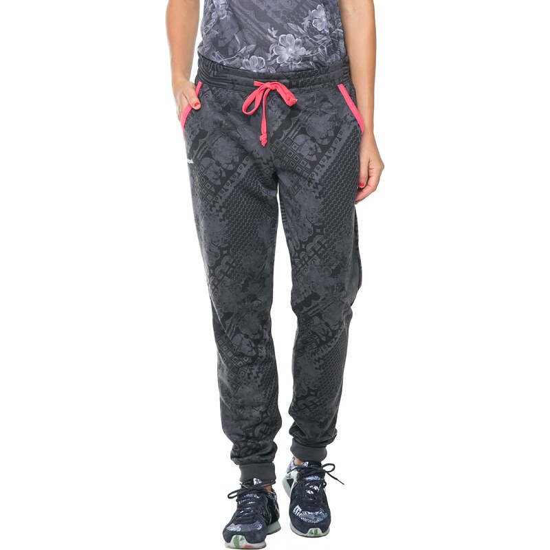 Desigual tmavě šedé tepláky L Tracksuit Pant B