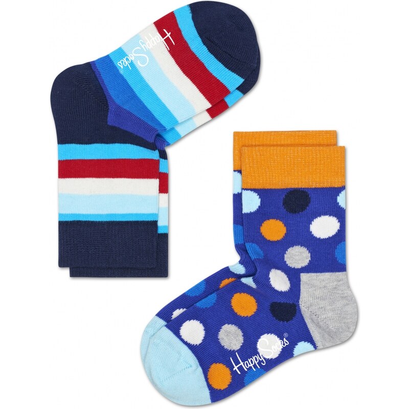 Happy Socks barevná sada dětských ponožek - 23-26