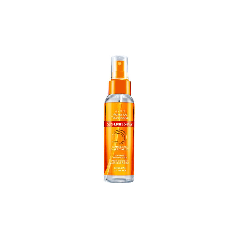 Avon Zkrášlující sprej na vlasy s UV filtrem (Sun Light Spray) 100 ml