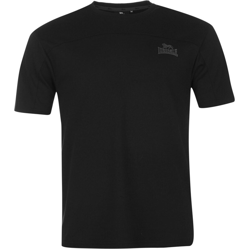 Pánské tričko Lonsdale 2 Stripe - černá