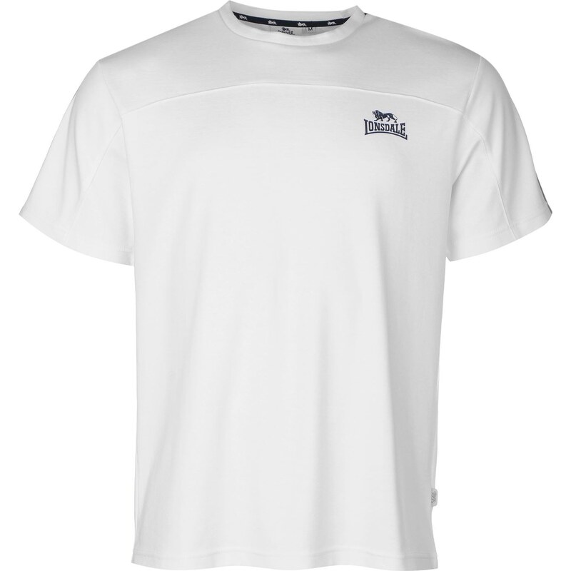 Pánské tričko Lonsdale 2 Stripe - bílá