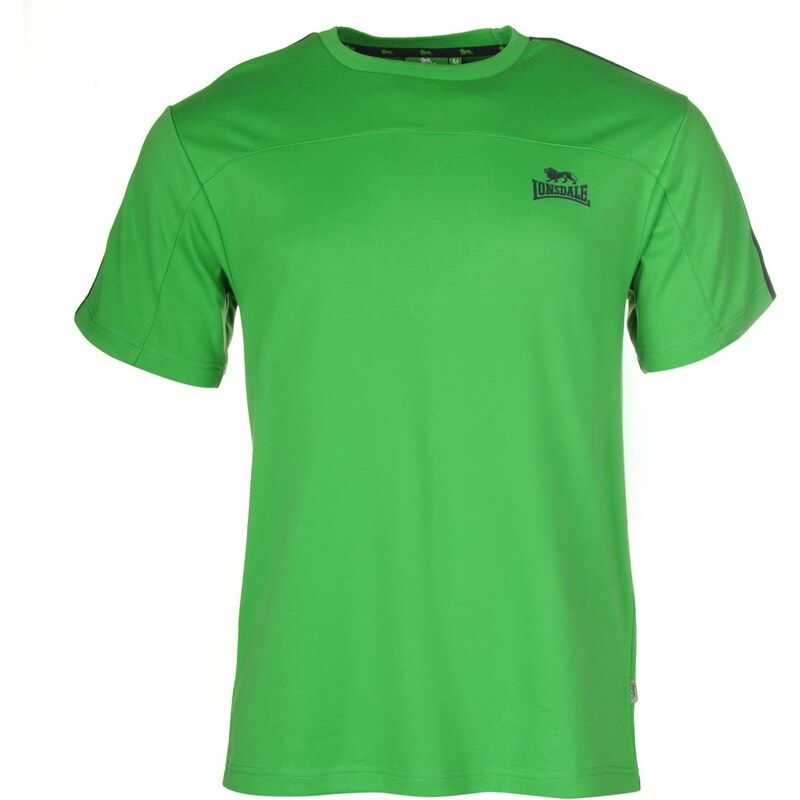 Pánské tričko Lonsdale 2 Stripe - zelená