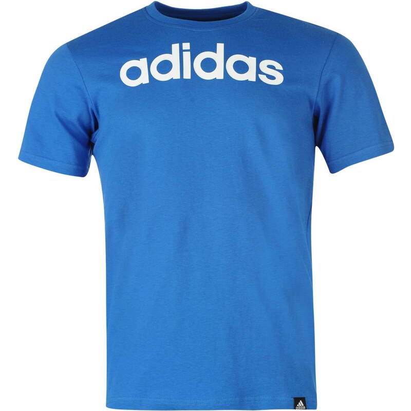 Pánské tričko Adidas Linear Logo - modrá