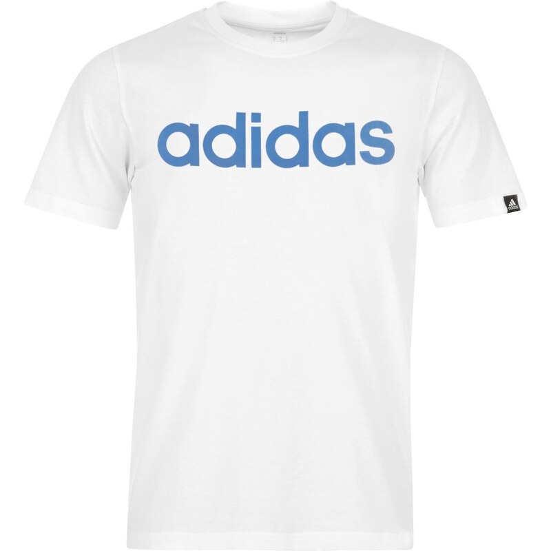 Pánské tričko Adidas Linear Logo - bílá
