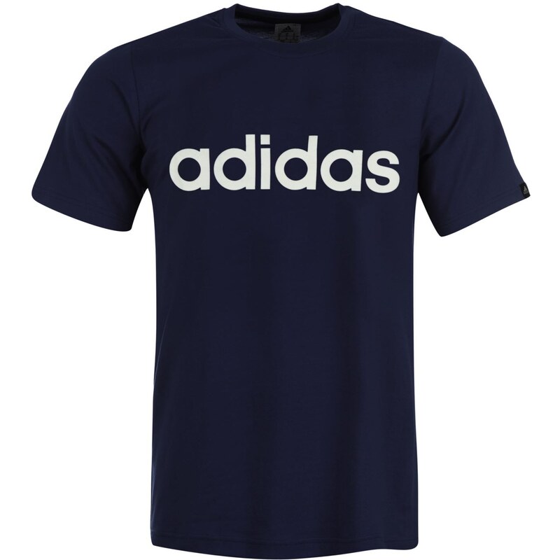 Pánské tričko Adidas Linear Logo - námořnická modrá