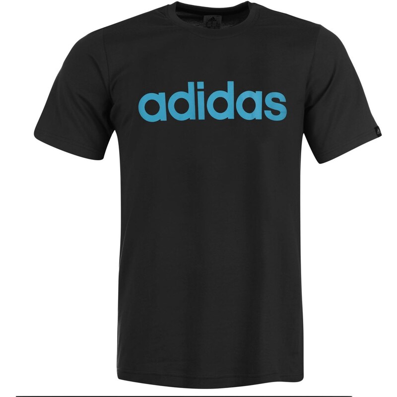 Pánské tričko Adidas Linear Logo - černá