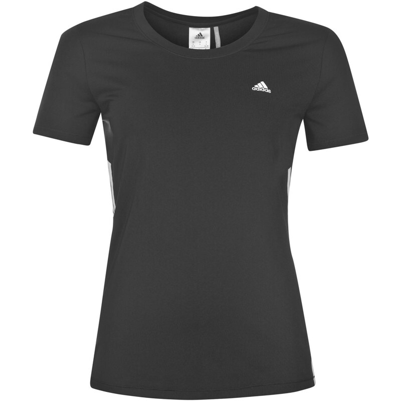 Dámské tričko Adidas Clima 3S Tee - černá/bílá