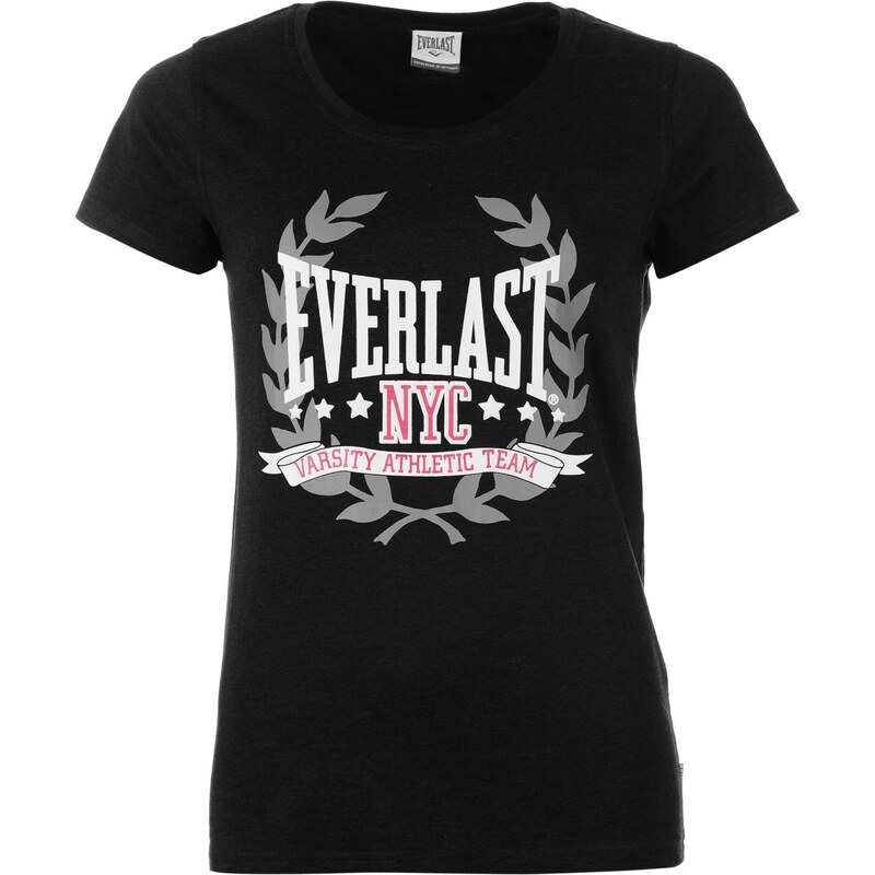 Dámské tričko Everlast Logo NYC - černá