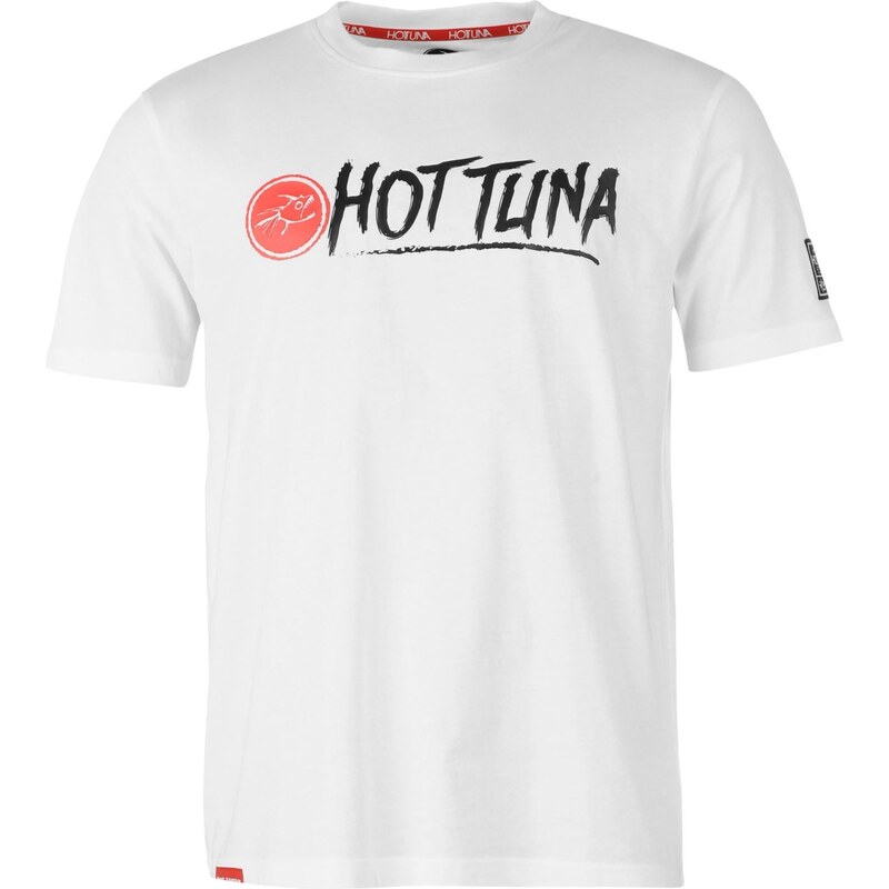 Pánské tričko Hot Tuna Logo - bílá