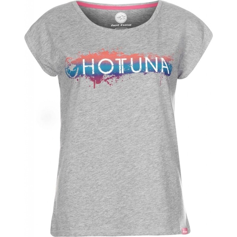 Dámské tričko Hot Tuna Logo - šedá