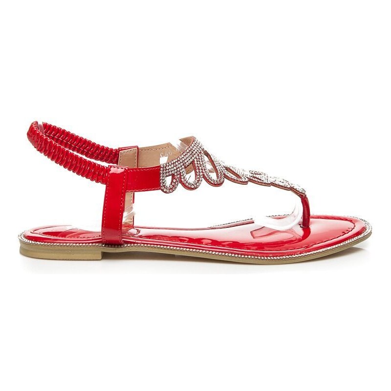 SEASTAR Dámské červené sandály C46R