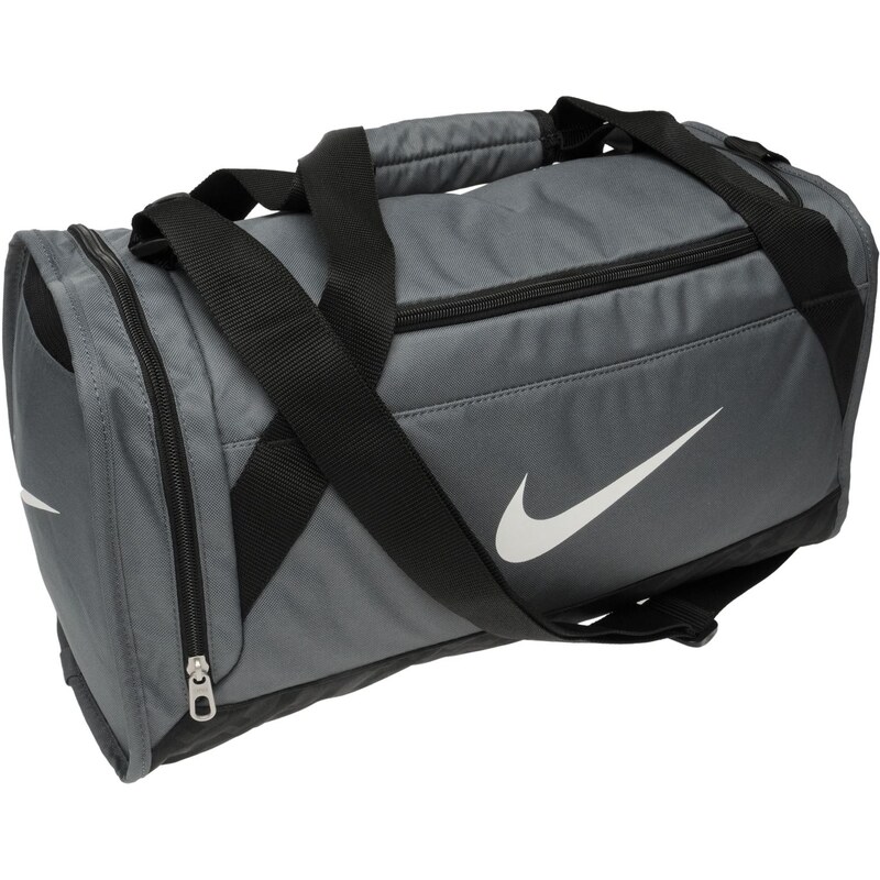 Sportovní taška Nike Brasilia XS Grip šedá