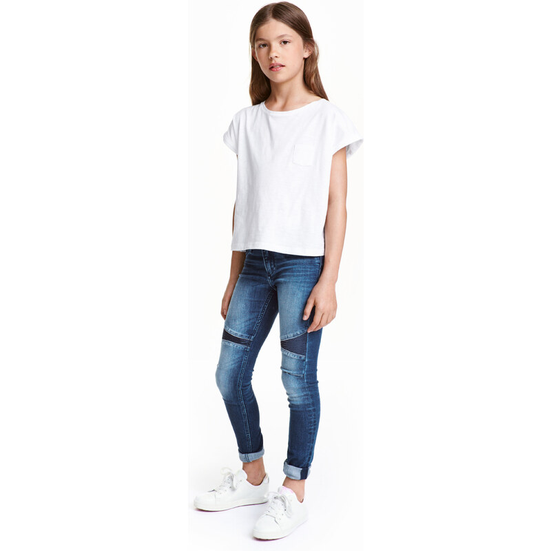H&M Skinny Fit Jeans s flitry