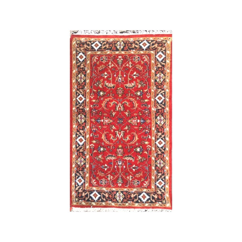 Ručně tkaný perský koberec Cotton Candy Red, Tiwary Carpets (hand knotted), Rozměry 93x160 Tiwari Handmade Carpets India