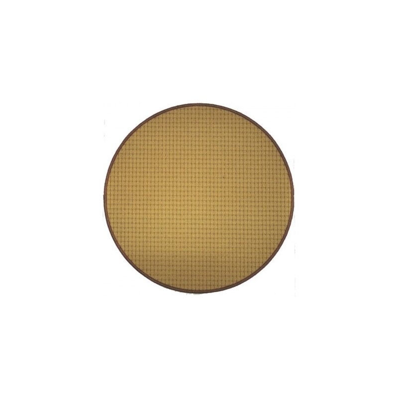 Kusový koberec Birmingham béžový kulatý, Rozměry 200x200 kruh Vopi koberce